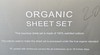 Tree Organic 2000 Twin Sheet Set - 100% Cotton - Green - New in Box gallery