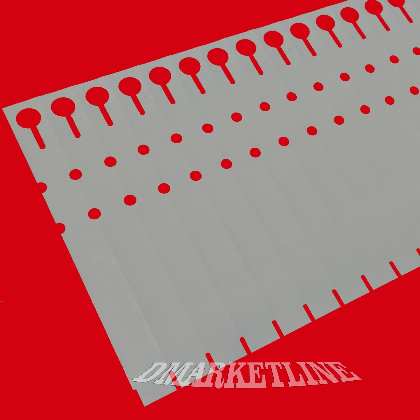 WRAP AROUND PLASTIC THERMAL PLANT LABELS 7" x 3/4" Nursery tree loop labels gallery