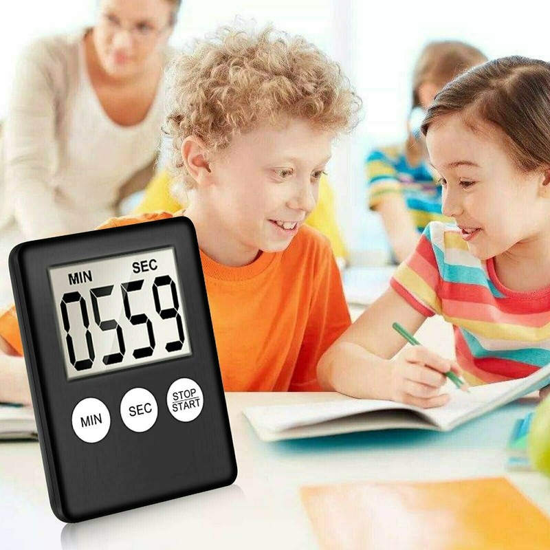 LCD Digital Large Kitchen Cooking Timer Count-Down Up Clock Alarm Magnetic gallery