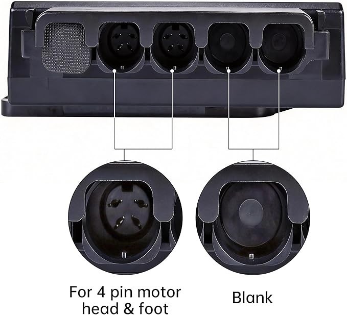 Richmat HJC18 Control Box for Adjustable Bed Foot and Head ONLY, NO MASSAGE gallery