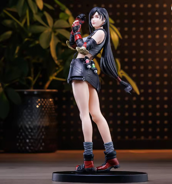 Final Fantasy VII FF7 Tifa Lockhart Figure - Anime Female Fighter Statue Model gallery