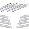 8Pack 4FT LED Shop Light Garage Lights,50W 5000K/Daylight White 7550LM,Hangin... gallery