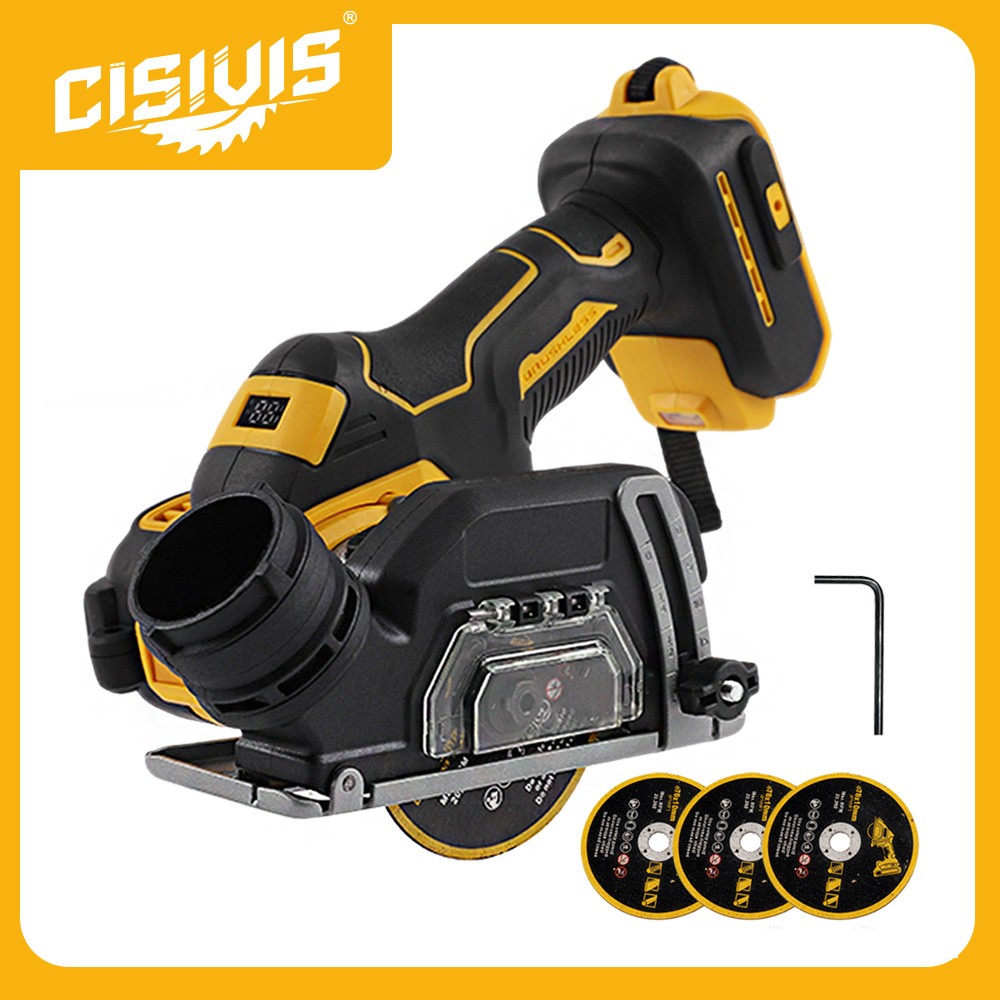 Compact 3" Electric Circular Saw - Brushless Motor, Fits DEWALT 20V/18V gallery