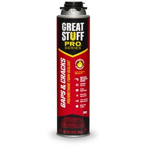 Great Stuff 341557 Gaps & Cracks Poly Insulating Foam Sealant 24oz (Pack of 12) gallery
