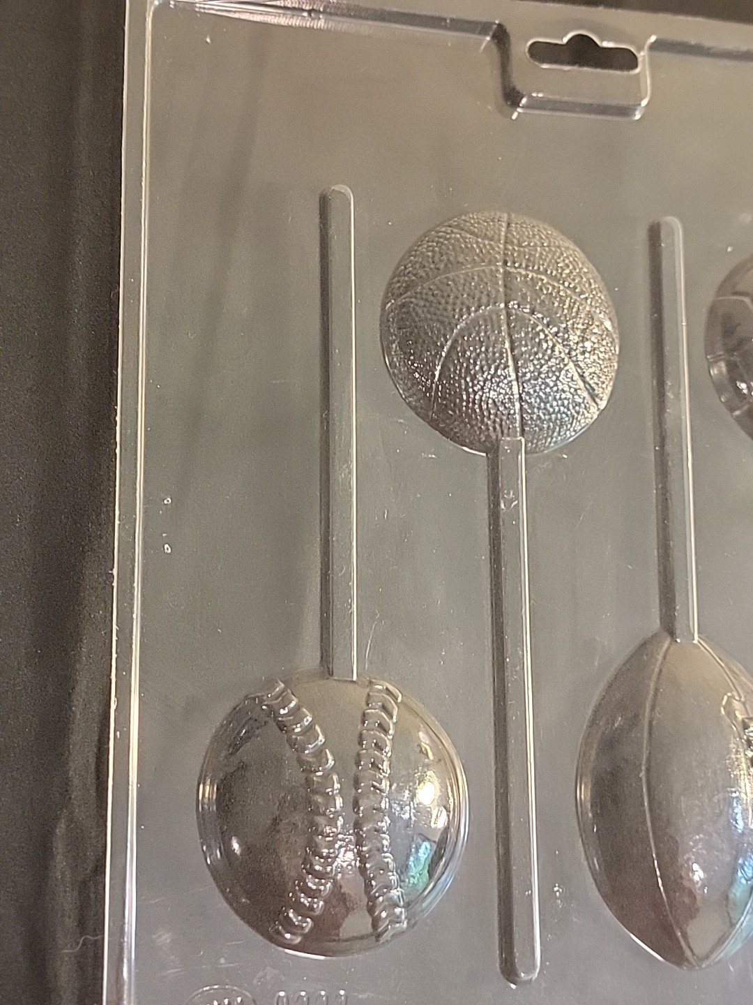 Baseball Softball Soccer Ball Football Basketball Sport Lollipop Chocolate Mold gallery