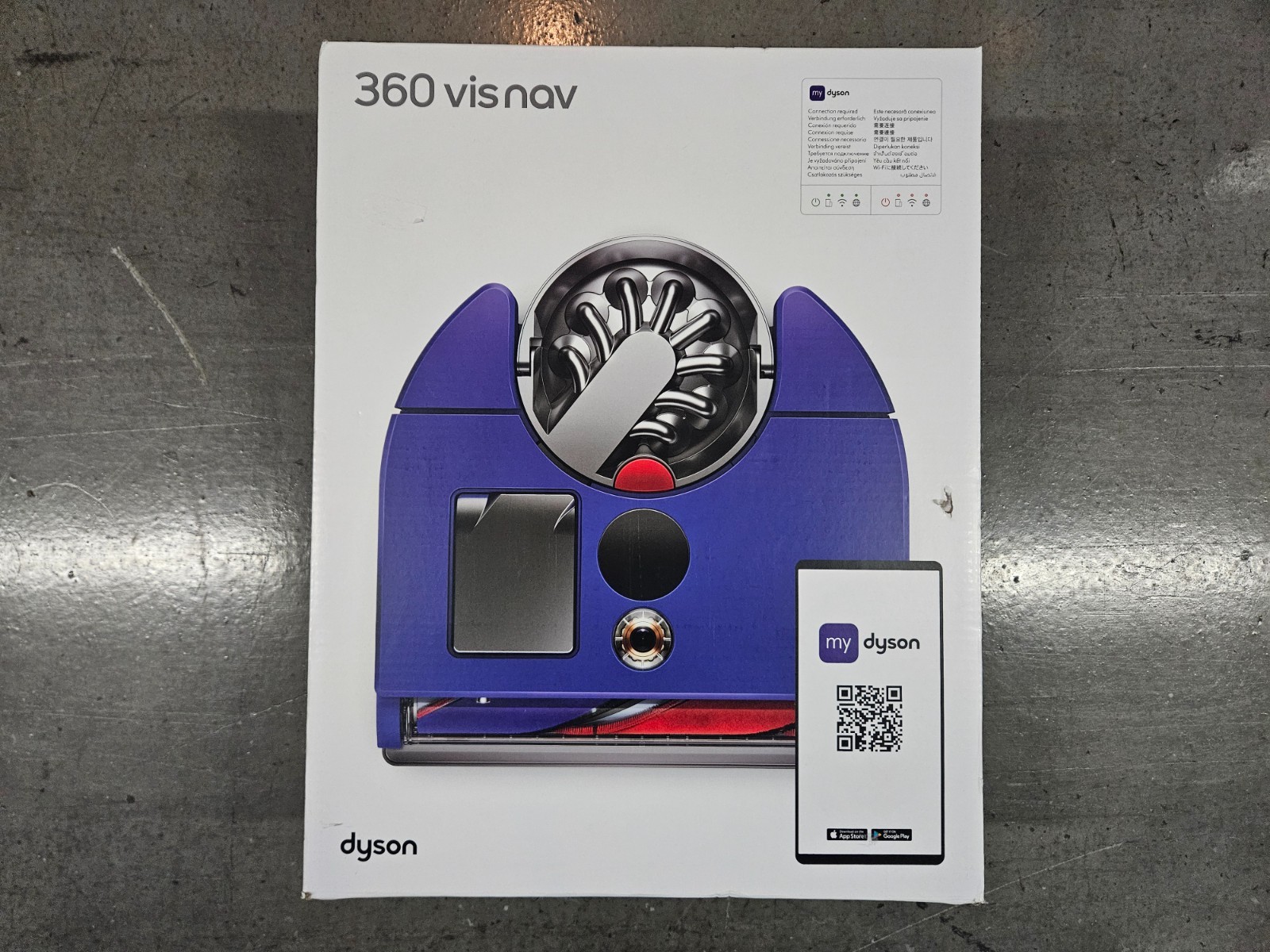 Brand NEW Dyson 360 Vis Nav Robot Vacuum 304619-01 Blue gallery