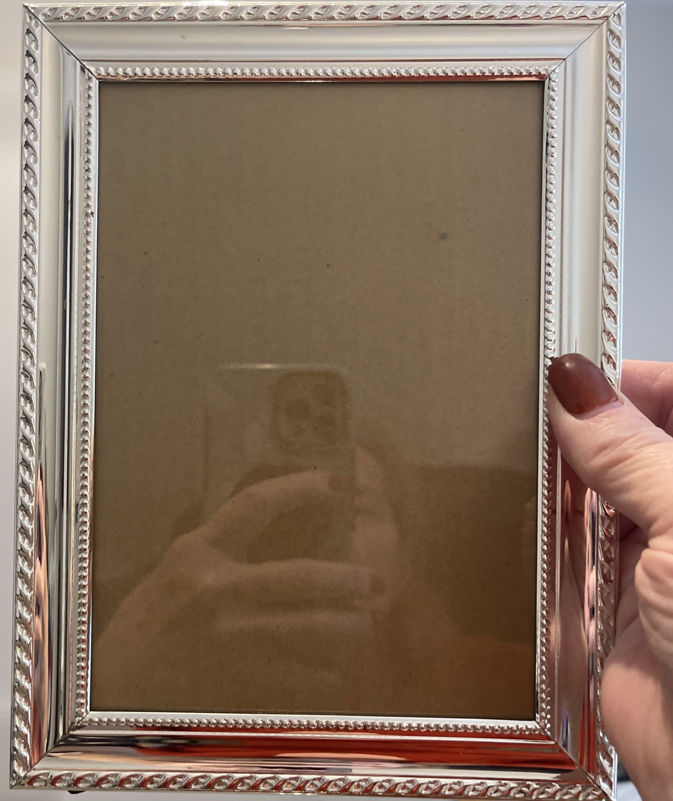 Grammercy Studio Photo Frame Freestanding 5X7” Portrait Or Landscape. Gorgeous! gallery