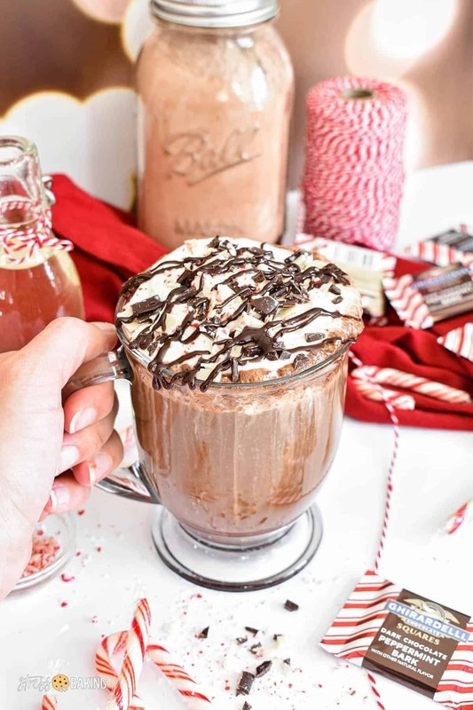64 fl oz Puremade Peppermint Bark Sauce - No Artificial Ingredients, Rich Flavor gallery