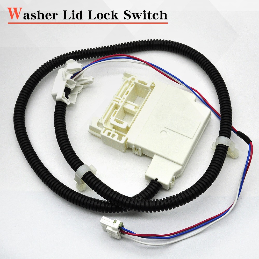 3-Wire Washer Lid Lock Switch Assembly For GE WH08X32657 290D3070P002 gallery