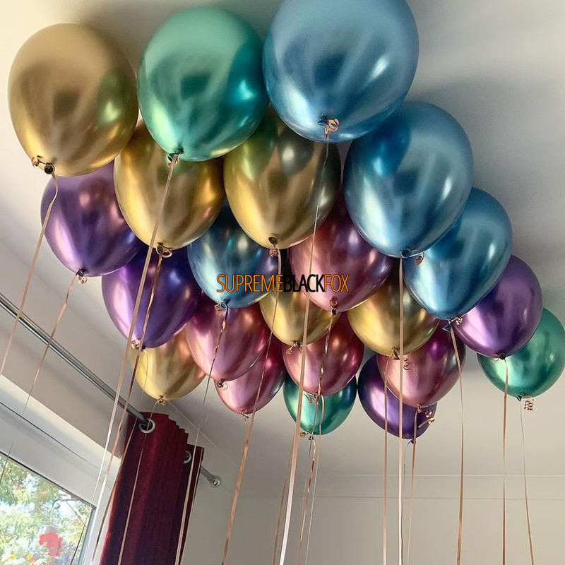 Metallic Chrome Balloons (25) Graduation, Birthday, Sweet 16, Party (12 inch) gallery