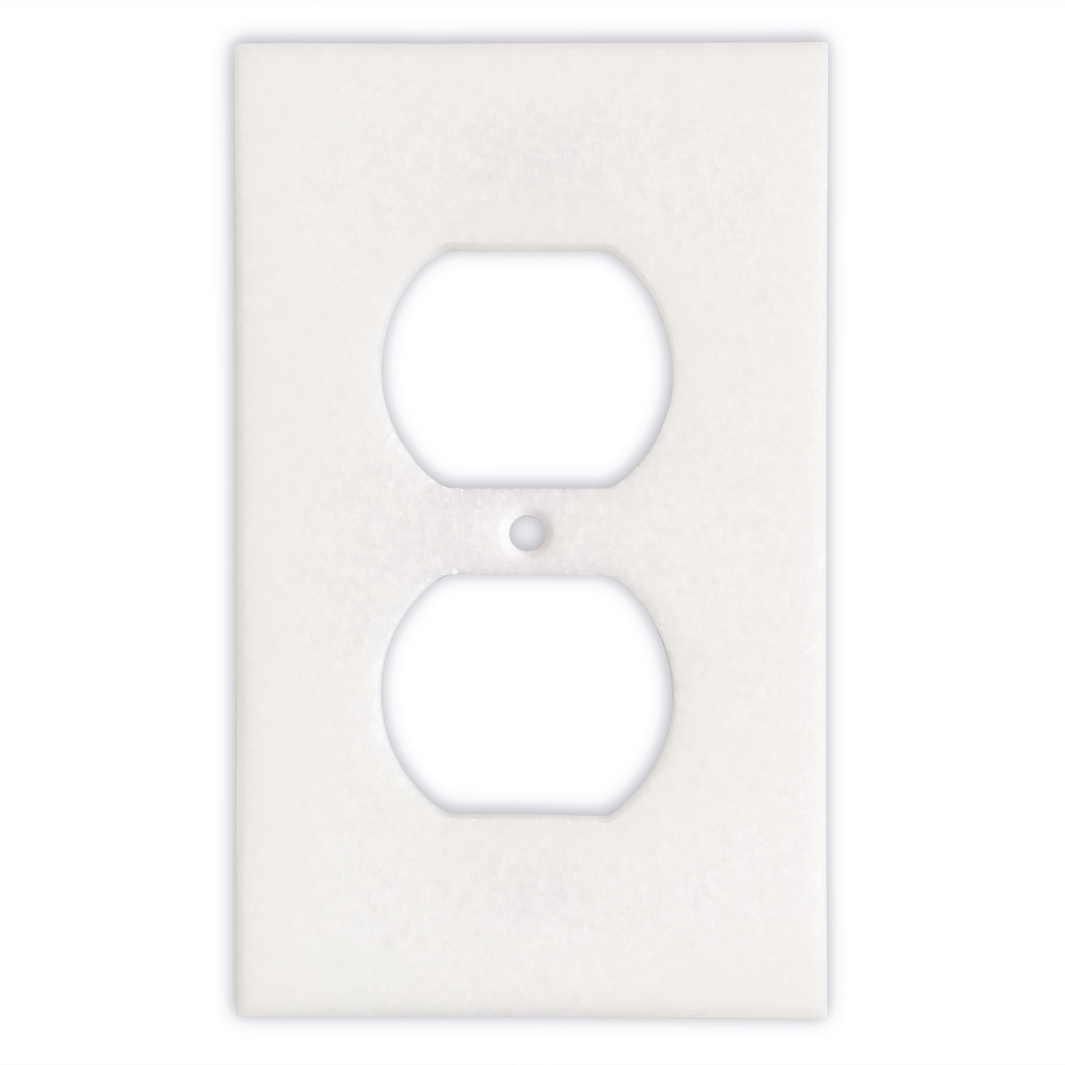 Thassos White Greek Marble Switch Plate Covers gallery