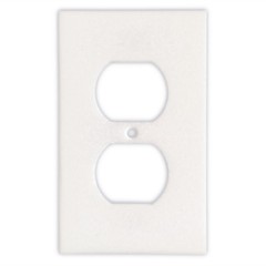 Thassos White Greek Marble Switch Plate Covers