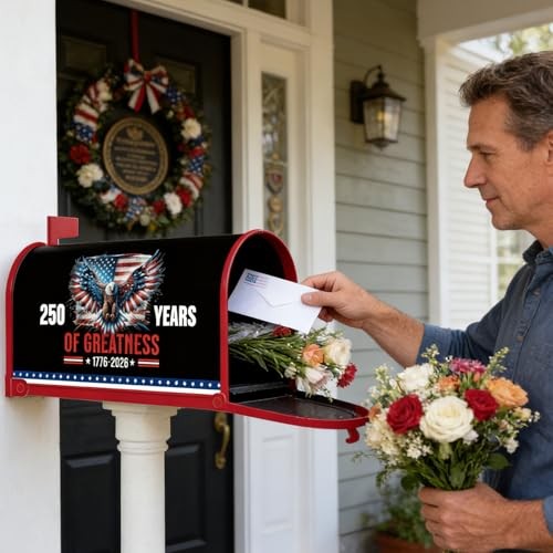 250th Anniversary Mailbox Covers Mailbox Covers Magnetic Standard America Flag gallery