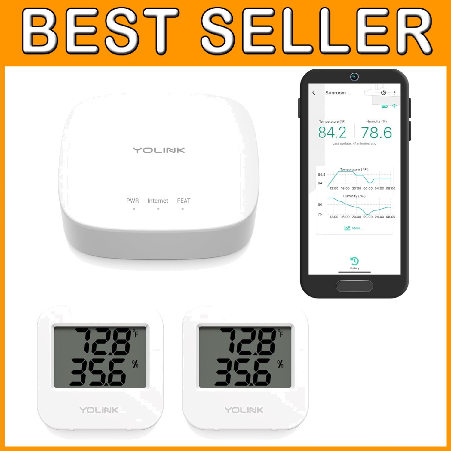 Smart Temp & Humidity Sensors: Wine Cellar & Bedroom Monitor gallery
