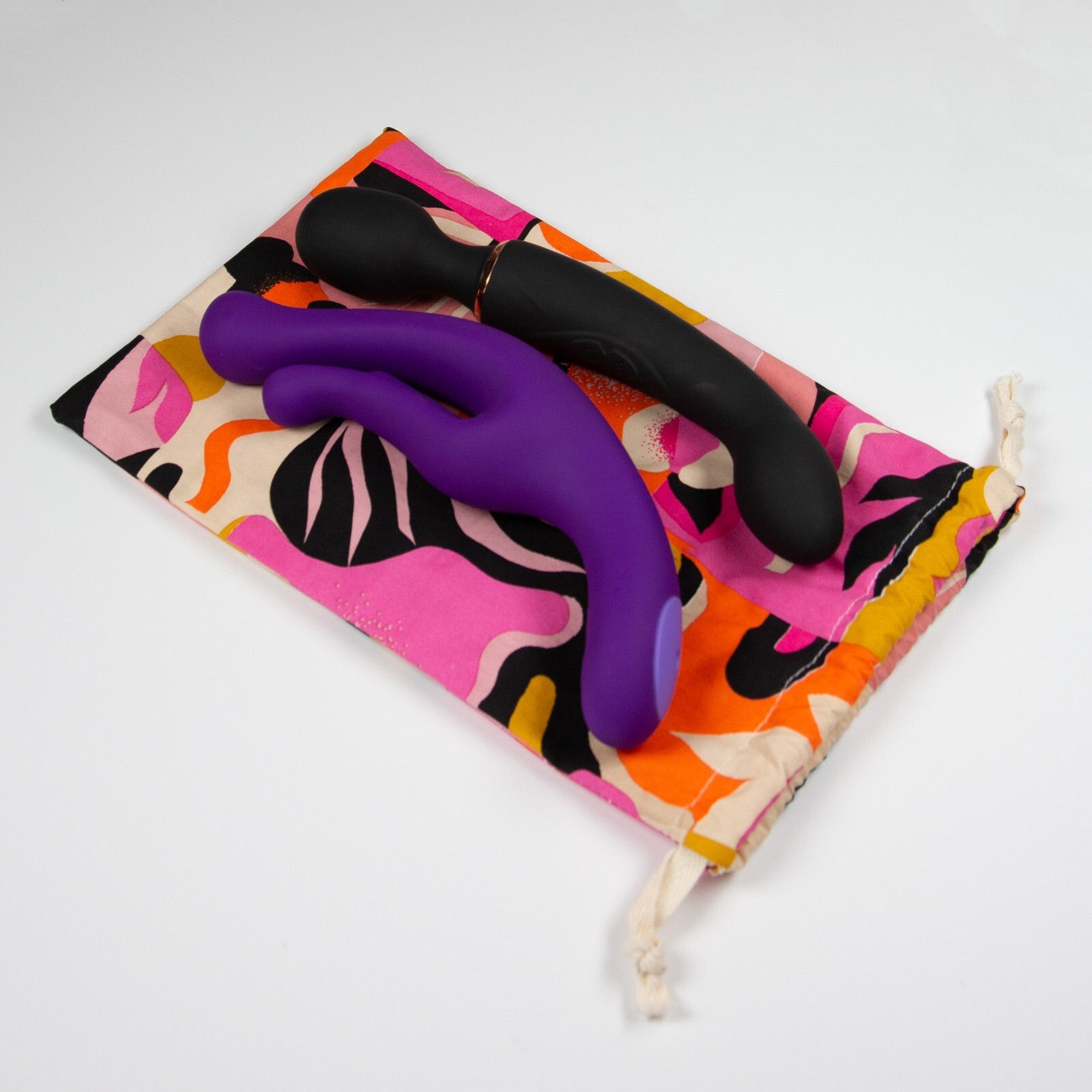 Blush The Collection Burst - Drawstring Safe Storage Travel Pouch 100% Cotton gallery