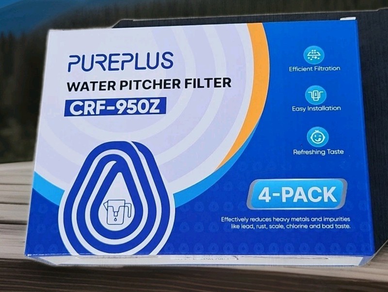 PUREPLUS CRF950Z Pitcher Water Filter For Pur PPF900Z PPF951K PPT700W - 4 PACK gallery