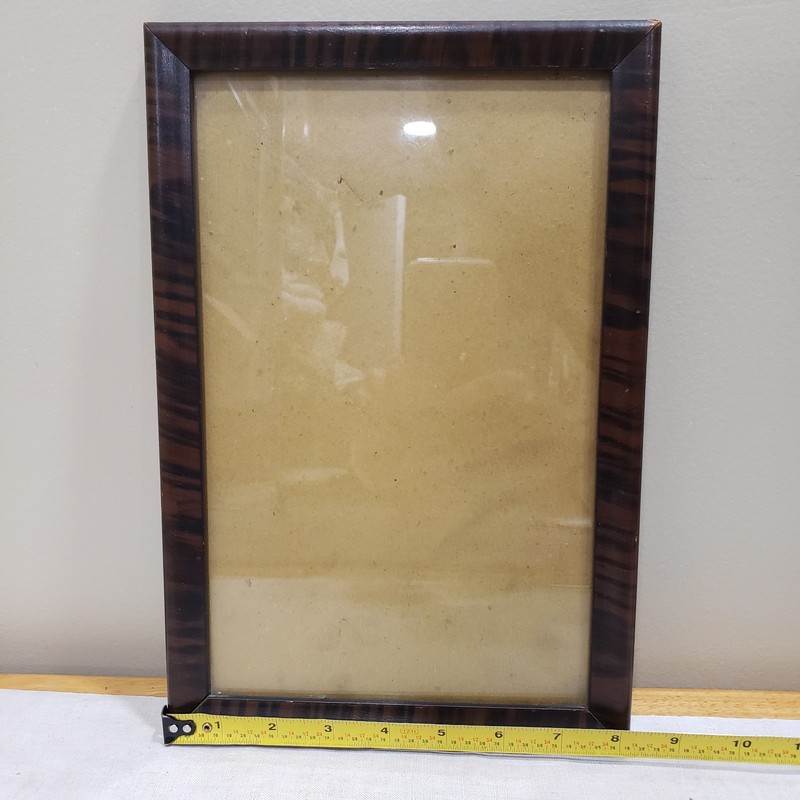 Tortoiseshell Picture Frame 7x11 Brown Black Wood Traditional Wall Decor gallery