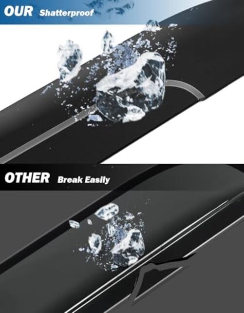 Low Profile Rain Guards Compatible with 2024 2025 2026 Tacoma Double Cab gallery