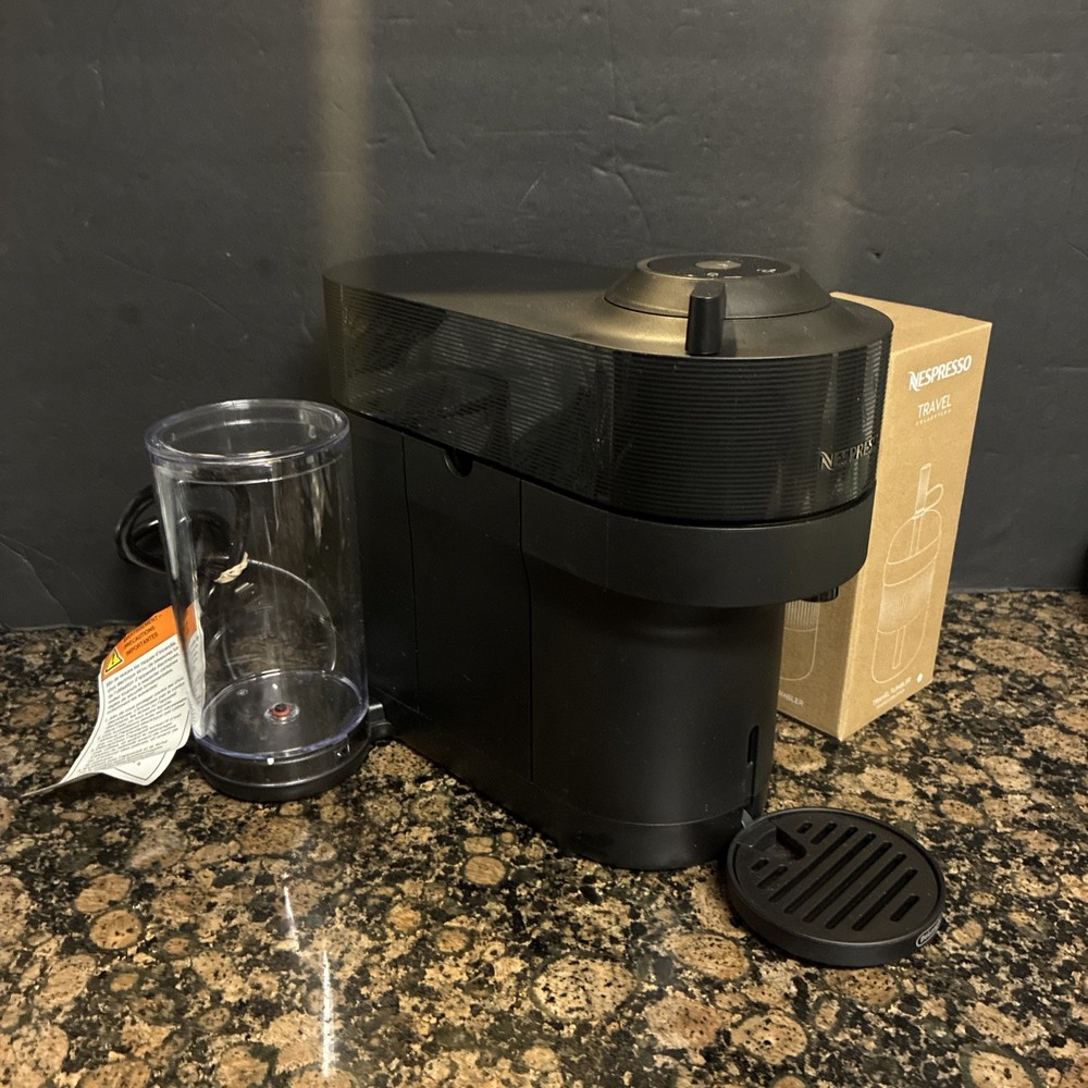 Nespresso Vertuo Pop Plus+ Coffee Espresso Machine Black DeLonghi ENV92BCTU