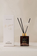 BENTHENE Gardenia Reed Diffuser Aromatherapy Liquid Glass, 1 Pack
