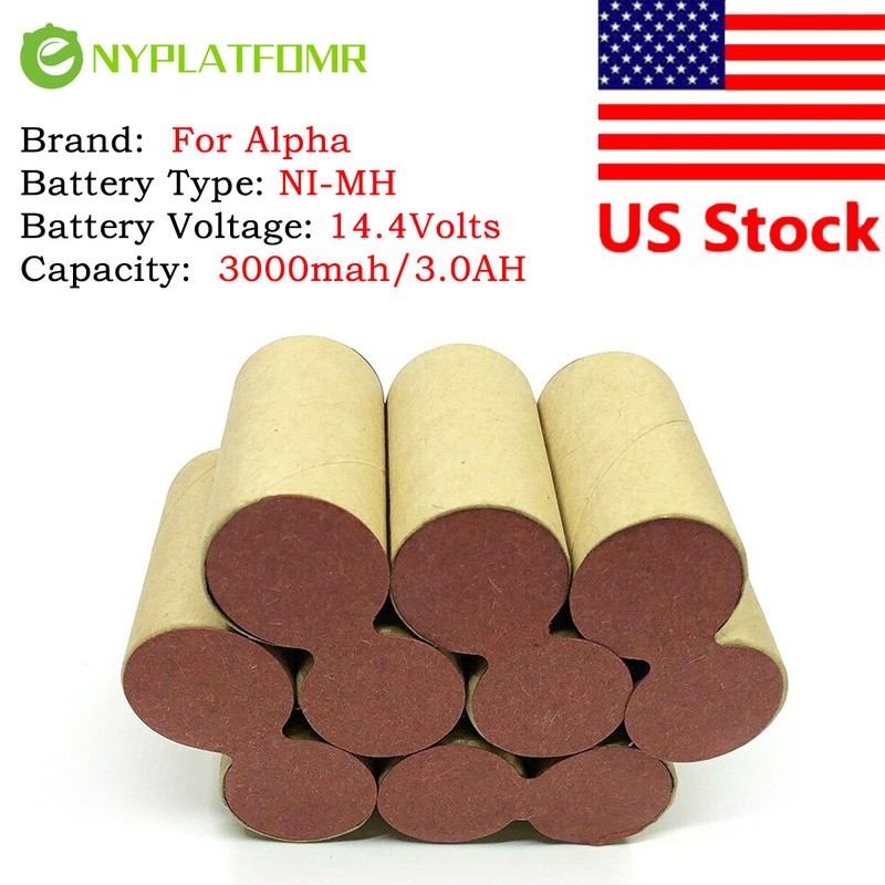 SOLDERING REQUIRED for Alpha tools 14.4V Battery pack CD BBR 14.4 BBR14.4 MBR144 gallery