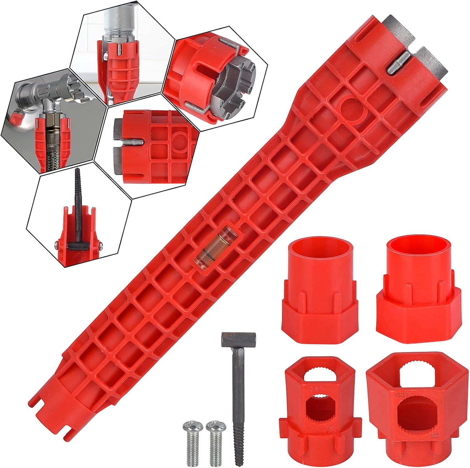 14-In-1 Multi-Functional Faucet and Sink Wrench - Plumbing Wrench Installer | Wr gallery
