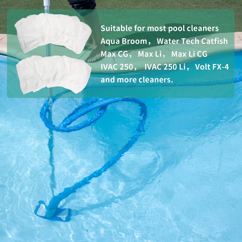Pool Vacuum Cleaner Micro Filter Bag - Compatible with Water Tech Catfish Max... gallery