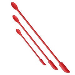 ✅3pcs Jar and Bottle Scraper Set Long Spatula Flexible Scoop Kitchen Tool Set✅