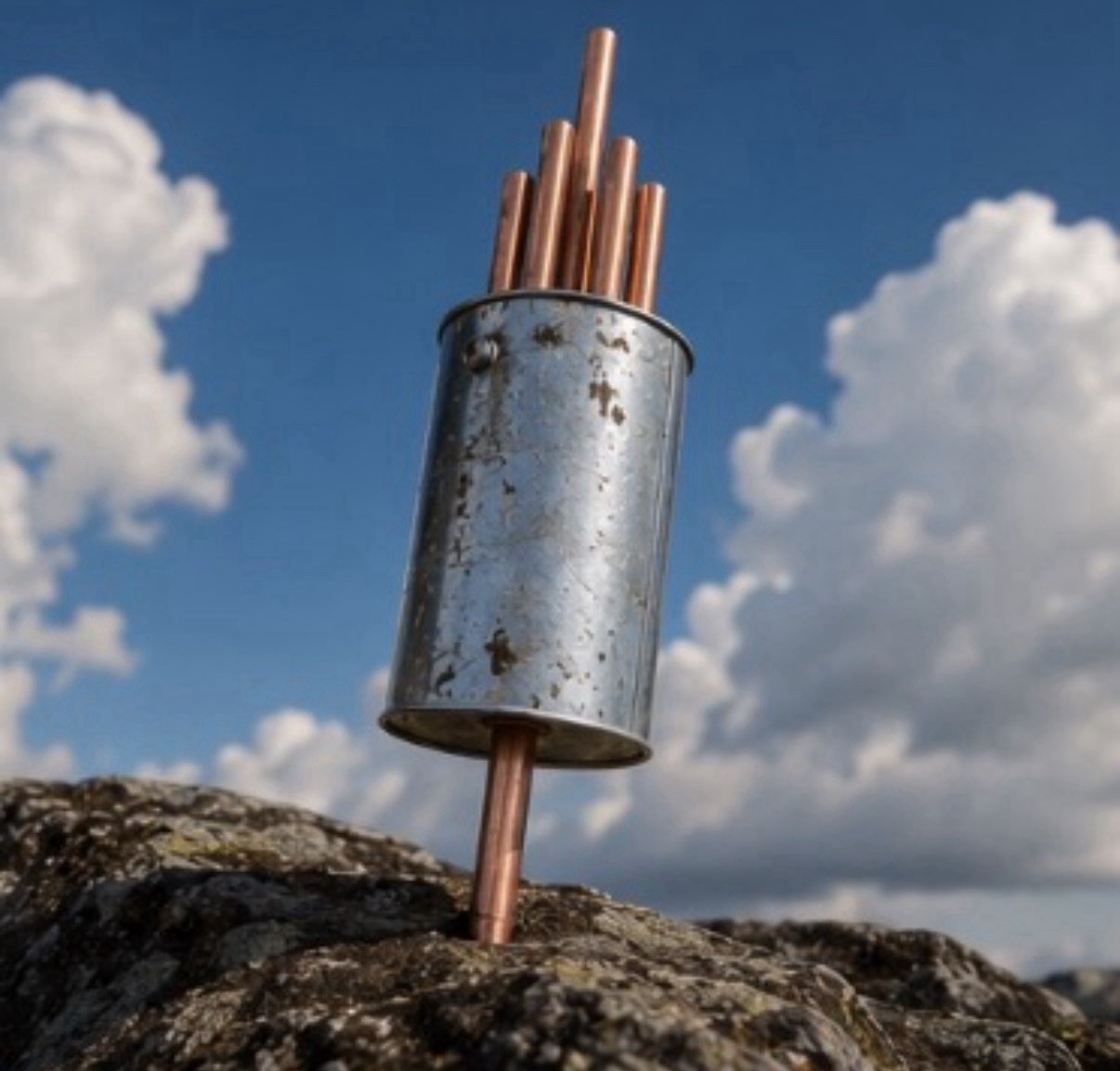 Cloud Buster Paint Can Type- Fully Assembled w/ Detachable Ground Stake New Chem gallery