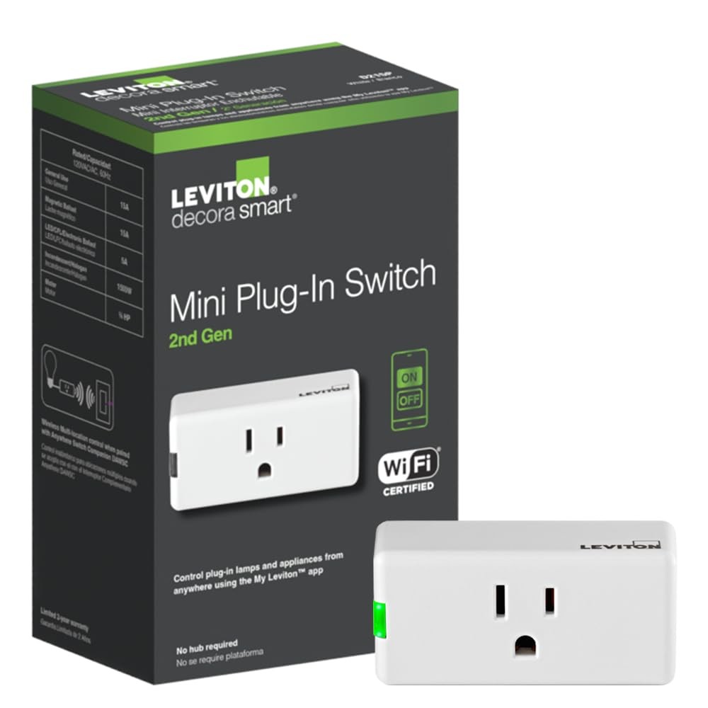 Decora Smart Plug, Wi-Fi 2nd Gen, Works with Matter, My , Alexa, Google Assis... gallery