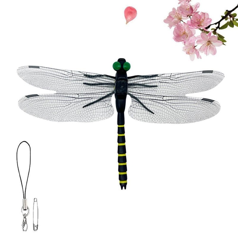 4 PCS Simulation Dragonfly Insect Model Mosquito Repellent For Garden Outdoor gallery