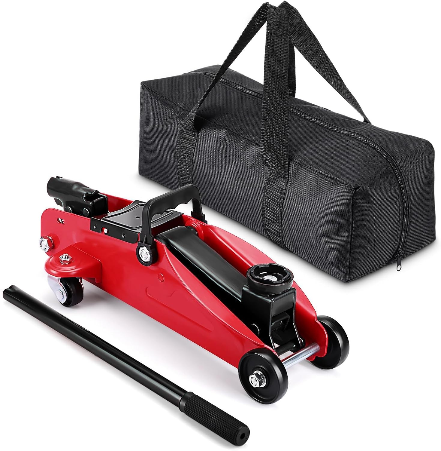 2 Ton Low Profile Hydraulic Floor Jack Reinforced Steel Trolley Jack gallery