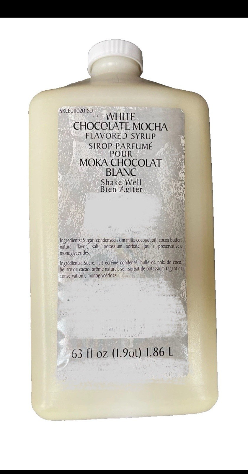 White Chocolate Mocha Flavored Syrup BB 06/2026 gallery