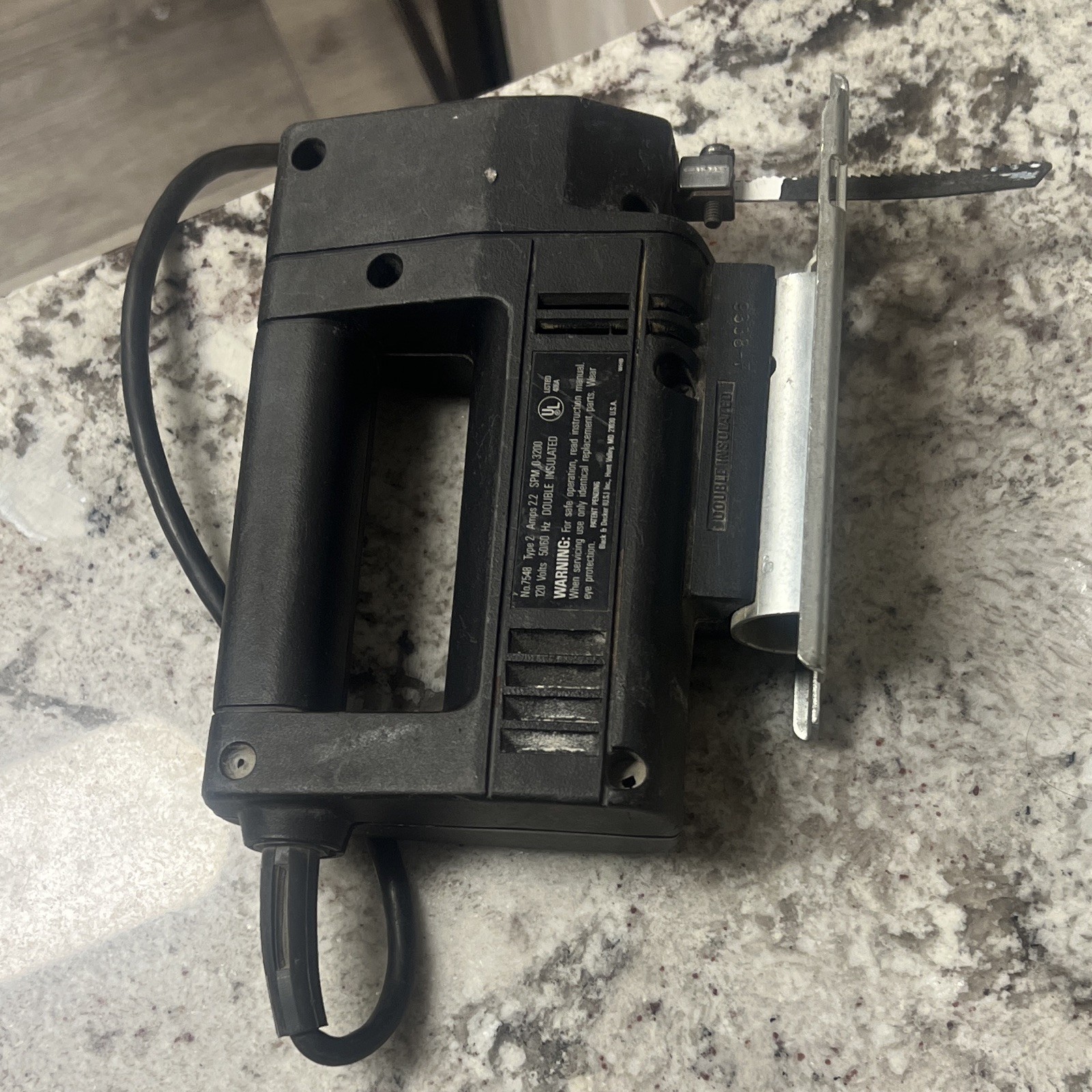 BLACK+DECKER 7549 Basic Variable Speed Jigsaw Corded Electric 120V Battery Inc gallery