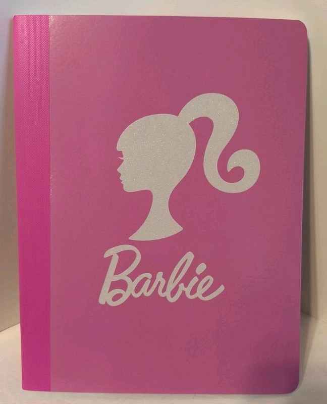 Barbie Composition Writing Notebook 9.75 in. 100 Sheets Wide Ruled NEW Free Ship gallery