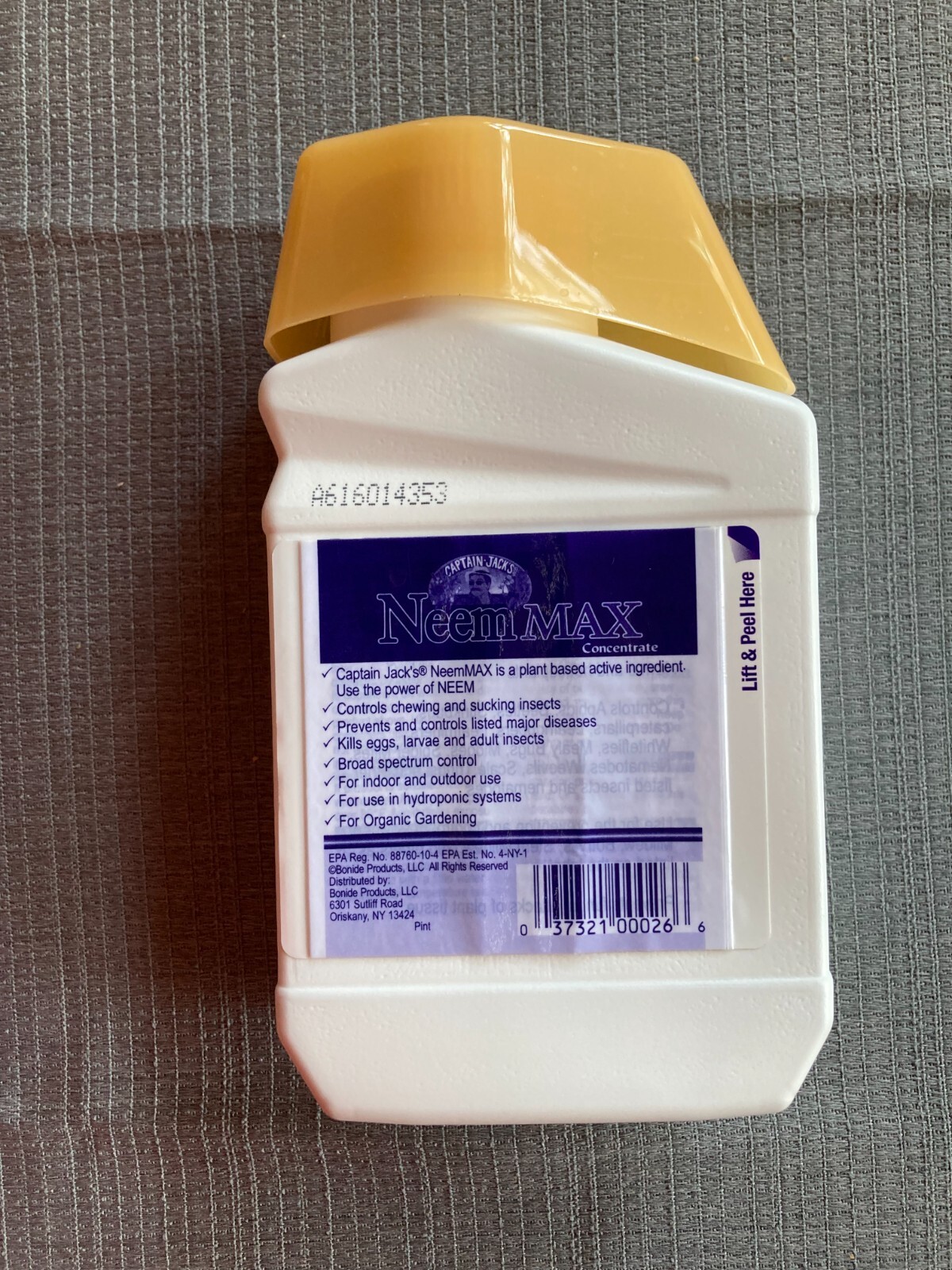 Bonide Neem Max 4-In-1 Org Insecticide, Fungicide, Miticide, Nematicide, 16 oz gallery