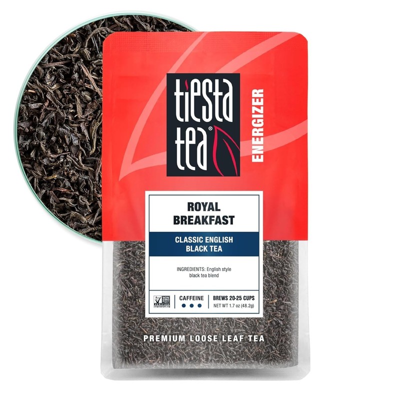 Royal Breakfast Loose Leaf Tea, Rich Malty Flavor in Resealable Pouch - 1.7 Oz gallery