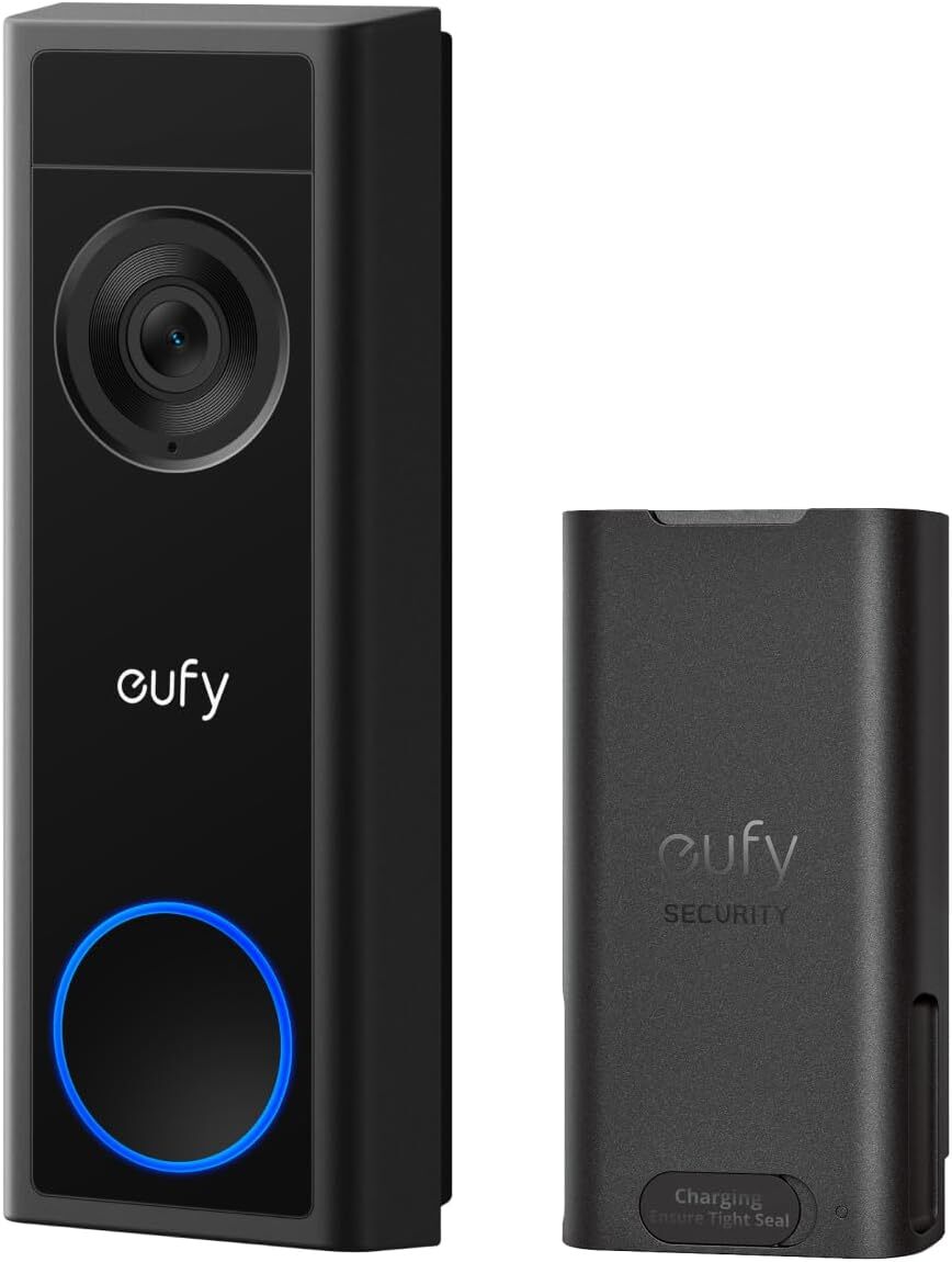 eufy Smart Video Doorbell C31 +Extra Rechargeable Battery 2K FHD Camera Intercom gallery