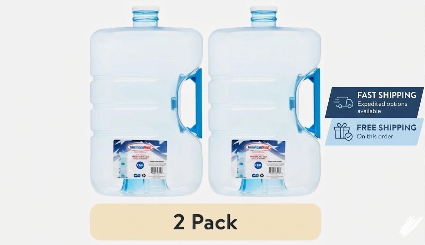 ( 2-Pack ) American Maid - Stackable & Refillable Water Gallon ( 3gal ) gallery