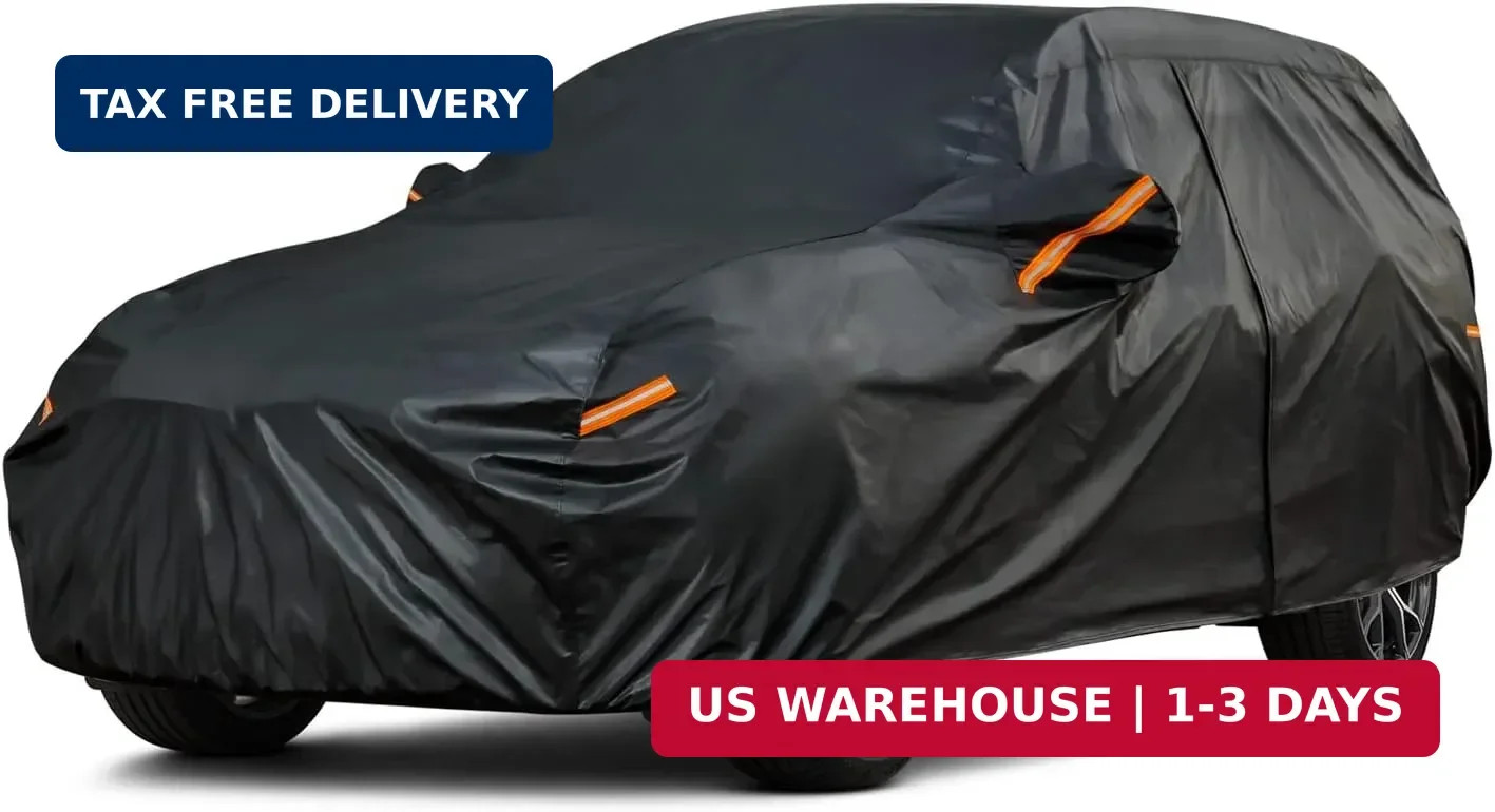 Kayme 10 Layers SUV Car Cover Waterproof All Weather [See Vehicle Size Chart for gallery