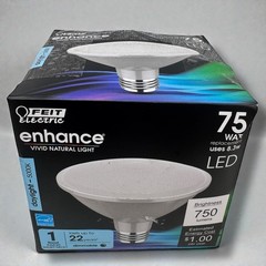Feit Enhance PAR30 E26 (Medium) LED Bulb Daylight Dimmable 750 lumens Short Neck