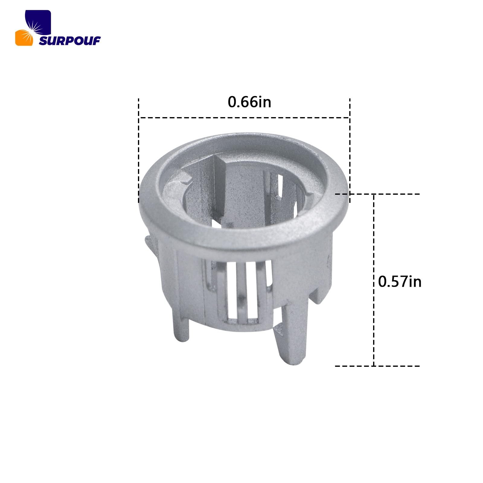 SURPOUF W11116990 Button Holder Fits for Whirlpool W10251250 KitchenAid Mayta... gallery