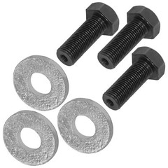 Blade Left Thread Bolt & Washers for King Kutter RFM-72 RFM72 RSFM-72 RSFM72
