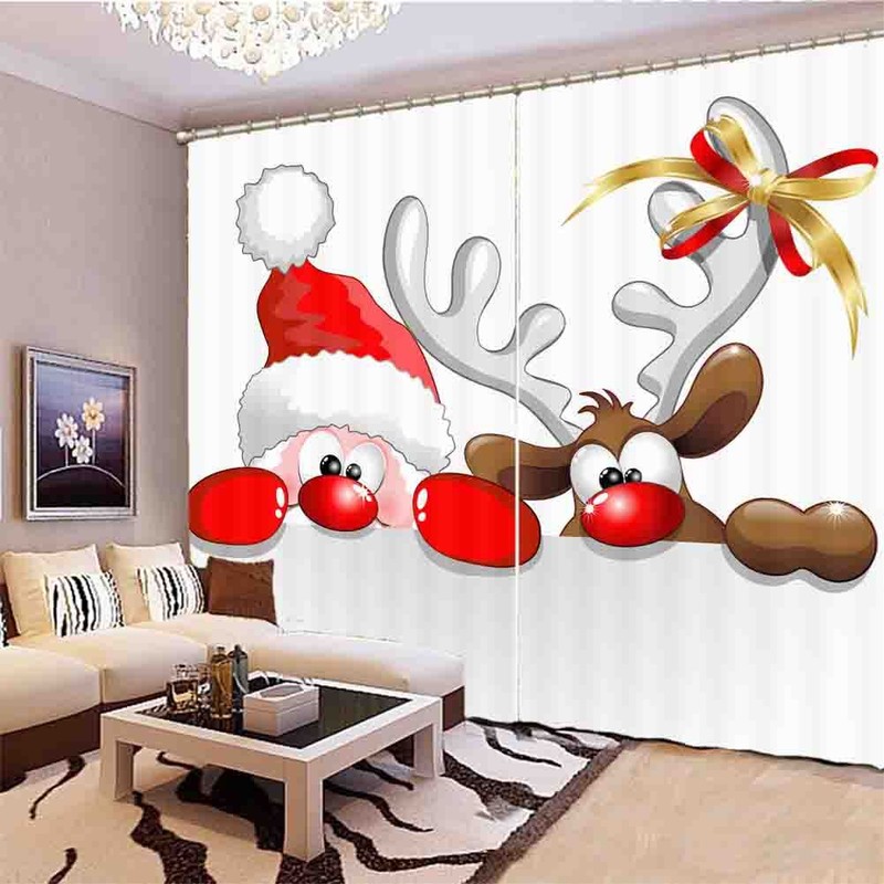Degree Implicit Hat 3D Curtain Blockout Photo Printing Curtains Drape Fabric gallery