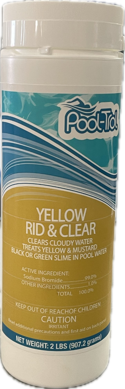 YELLOW RID & CLEAR POOL CHEMICAL 2 LBS gallery