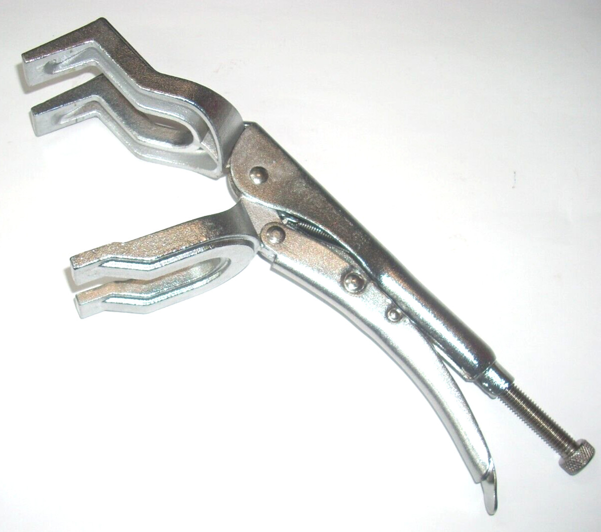 Welding Pipe Holding Clamp Locking Pliers 11 in Long Holds 3/8-3 in OD Pipe gallery