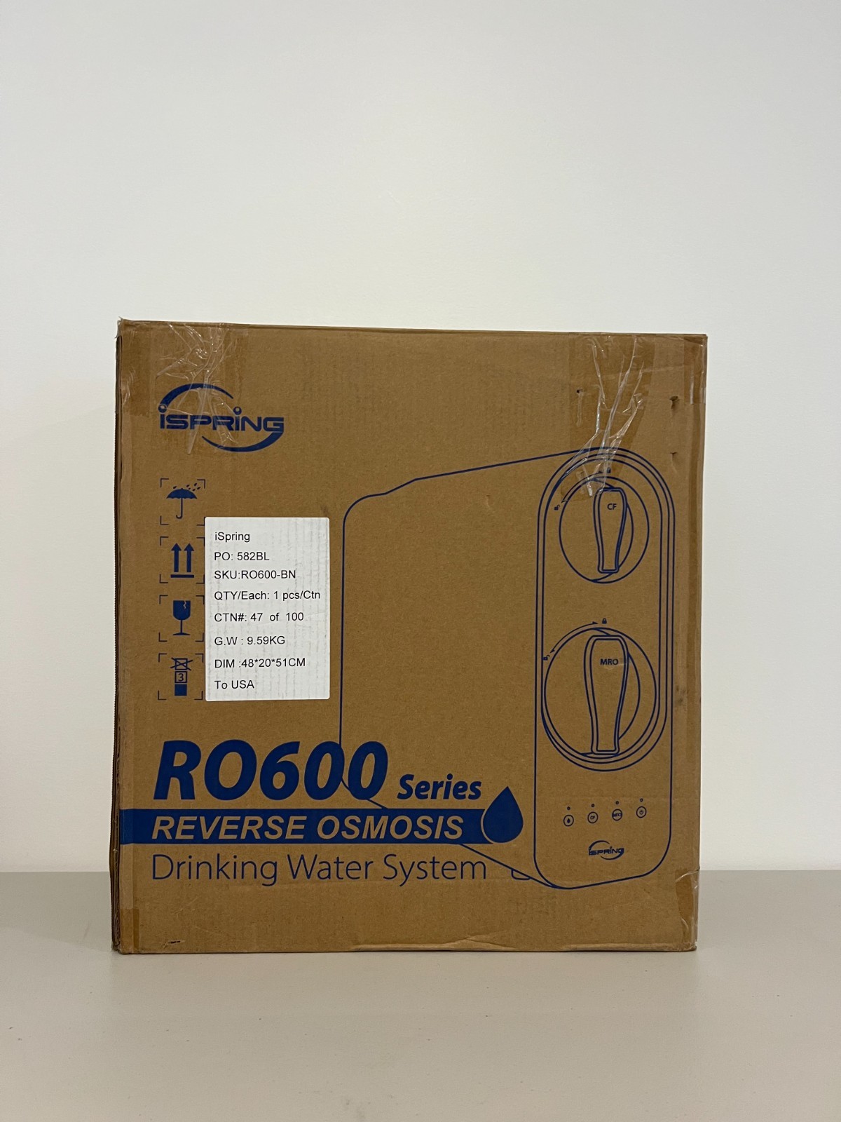 iSpring RO600BN Tankless RO Reverse Osmosis Water Filtration System, 600 GPD gallery