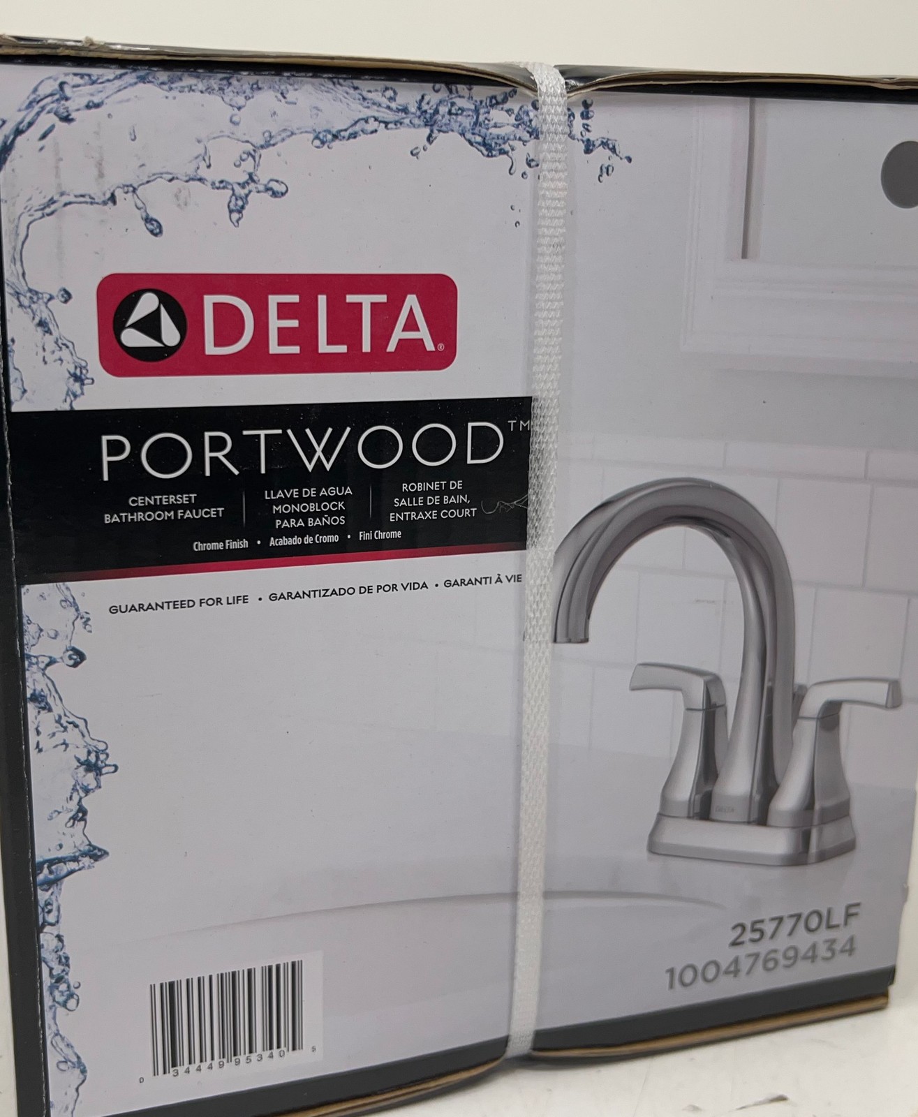 Delta Portwood 4 in. Centerset 2-Handle Bathroom Faucet in Chrome gallery