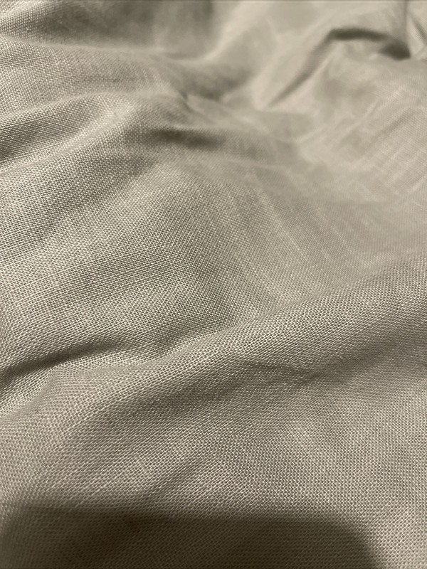 Studio McGee King size Cotton COMFORTER in Light Teal Green. Double Flange. New! gallery