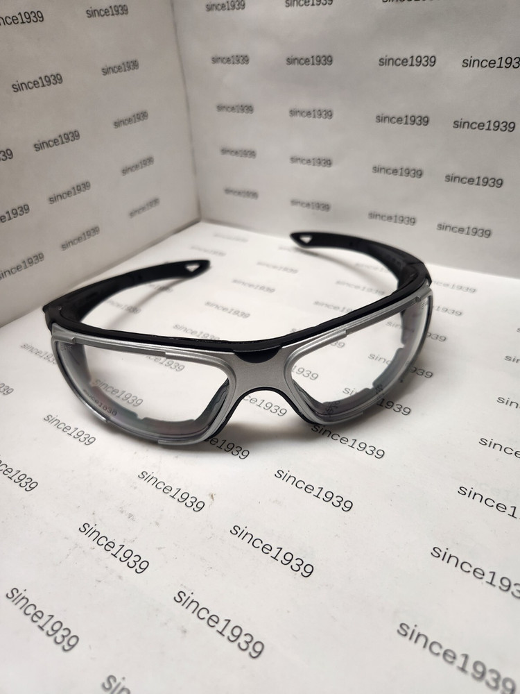 17997 ERB Notched foam liner, Gray frame, Clear Anti-Fog lens Eye Protection